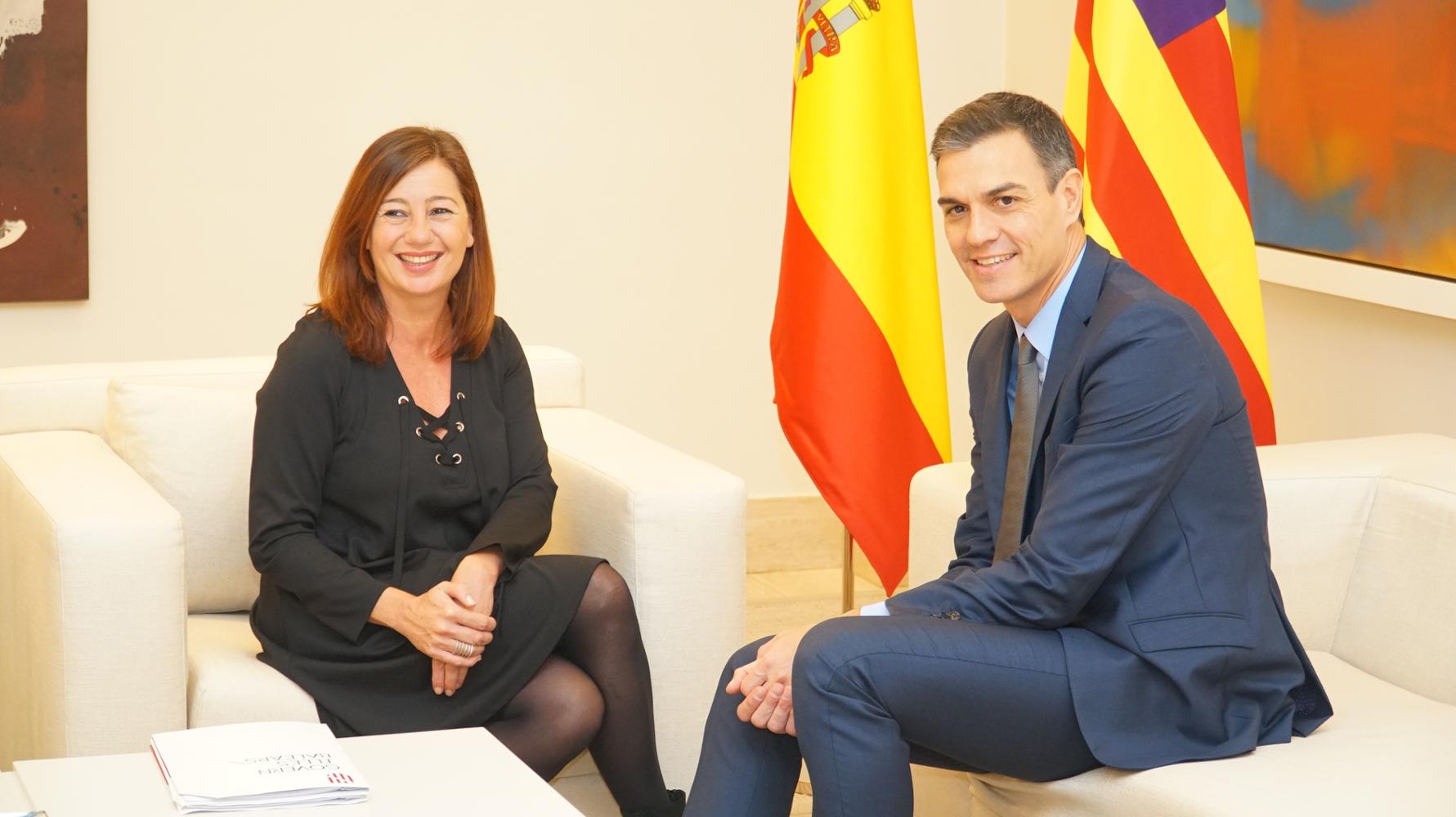 Armengol anuncia que el Régimen Especial de Baleares entrará en vigor en 2019
