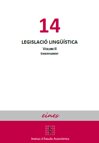 Legislació de les Illes Balears. Textos fonamentals (4a ed.)