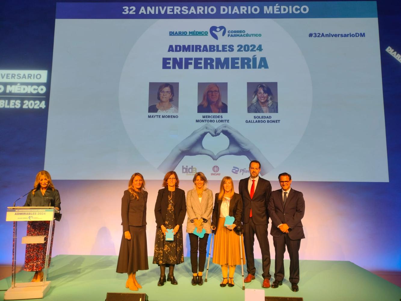 Imagen del artículo Soledad Gallardo, gerente del Hospital Universitario Son Llàtzer, recibe el premio Admirables 2024 otorgado por Diario Médico