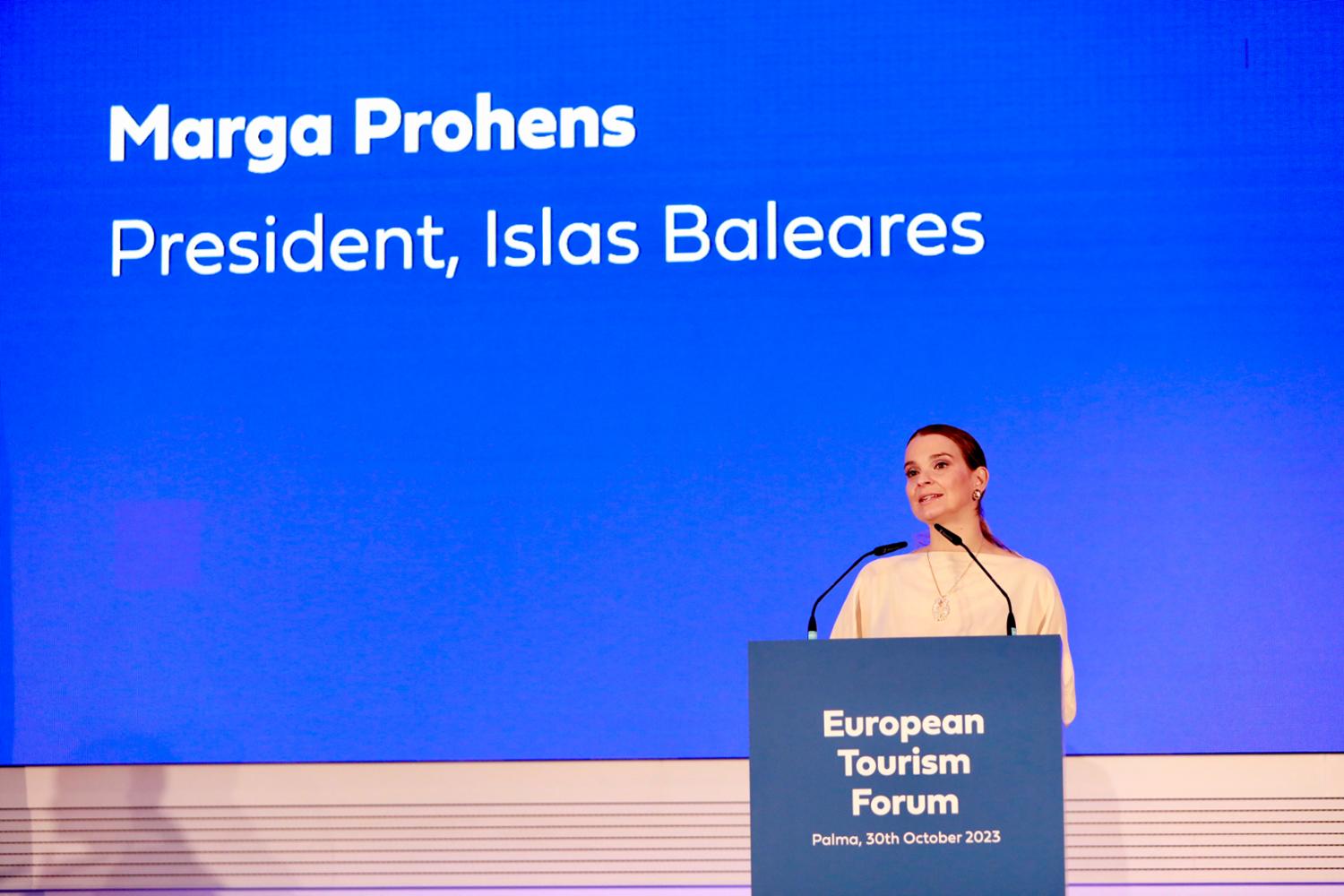 Imagen del artículo Margalida Prohens reclama en el Foro Europeo de Turismo tener en cuenta la realidad de comunidades, como las Illes Balears, a la hora de afrontar los retos del turismo
