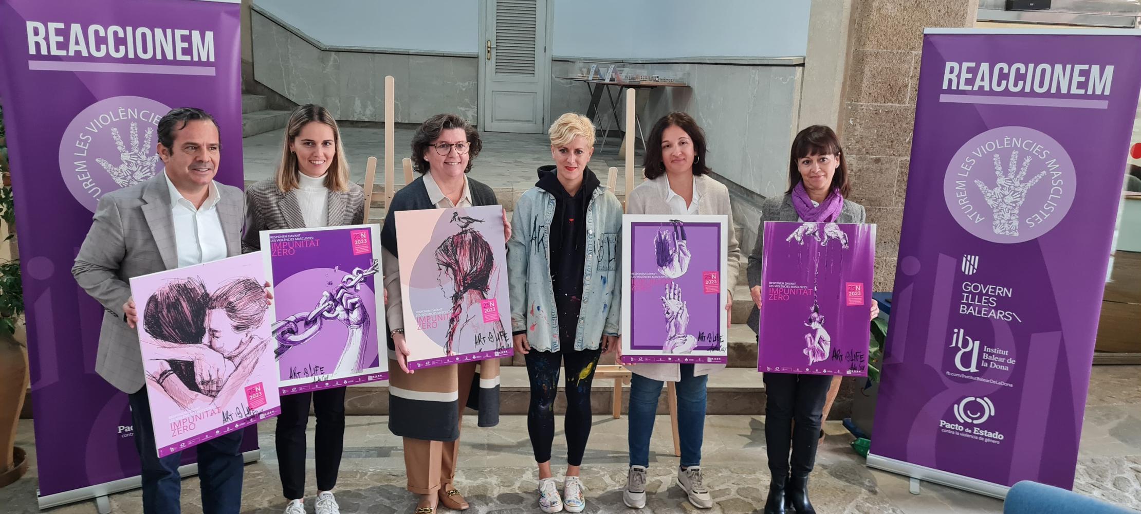 Imagen del artículo Las instituciones de las Illes Balears se unen en la lucha contra la violencia machista  