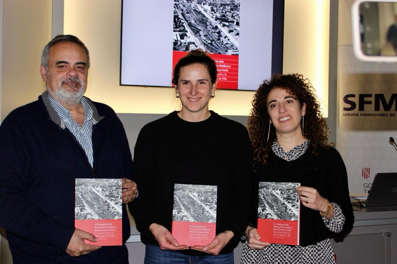 Imagen del artículo La Dirección General de Movilidad presenta el libro La Companyia dels Ferrocarrils de Mallorca durant la Guerra Civil: la seva contribució a la defensa passiva de l'illa