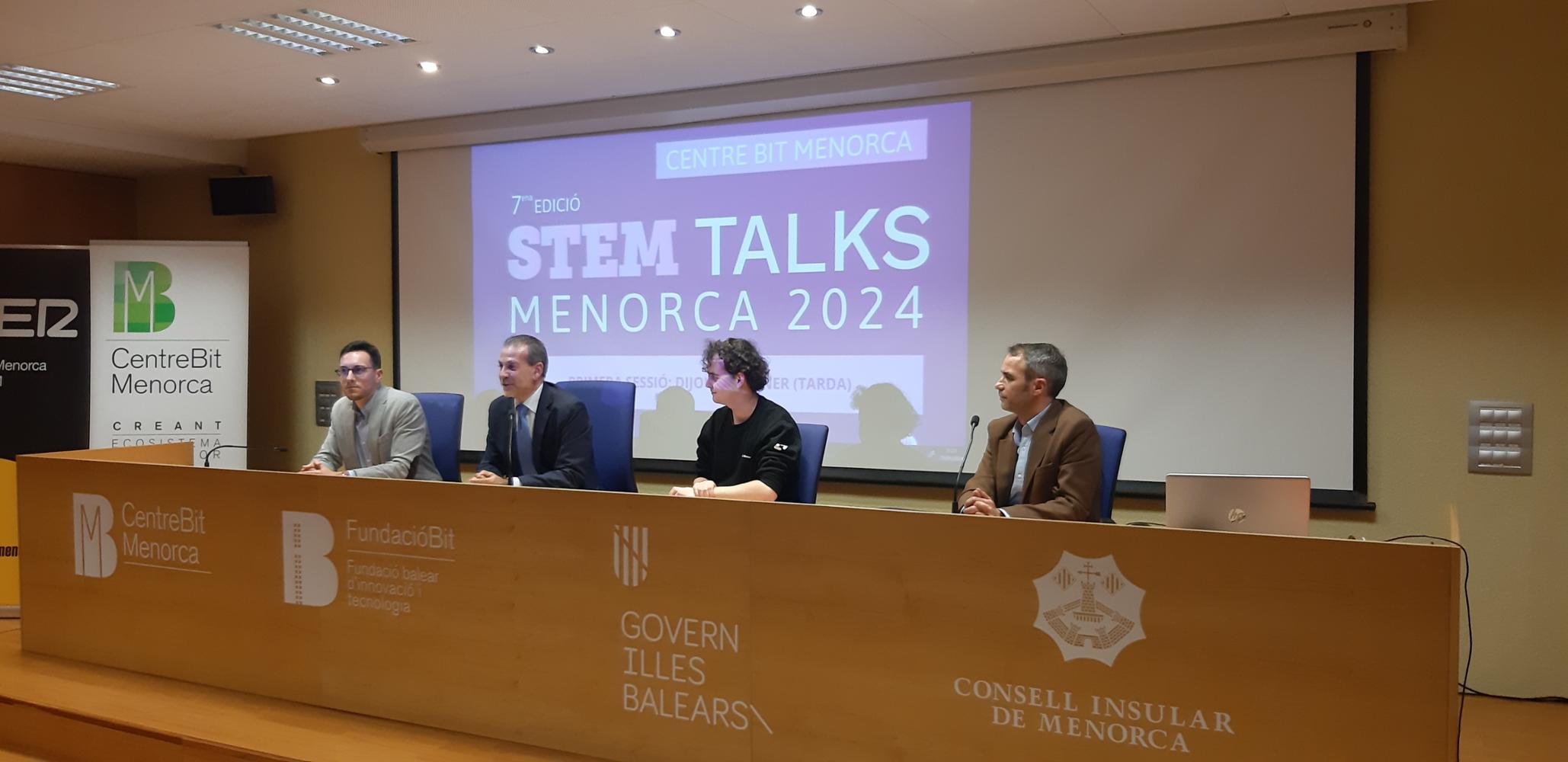 Imagen del artículo Las STEM Talks se consolidan como el evento de referencia en ciencia y tecnología en Menorca
