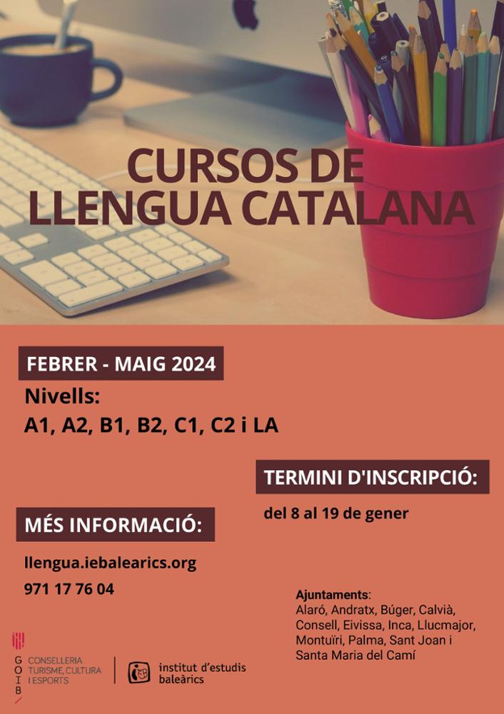Imagen del artículo Abierta la inscripción para los cursos de catalán del Instituto de Estudios Baleáricos
