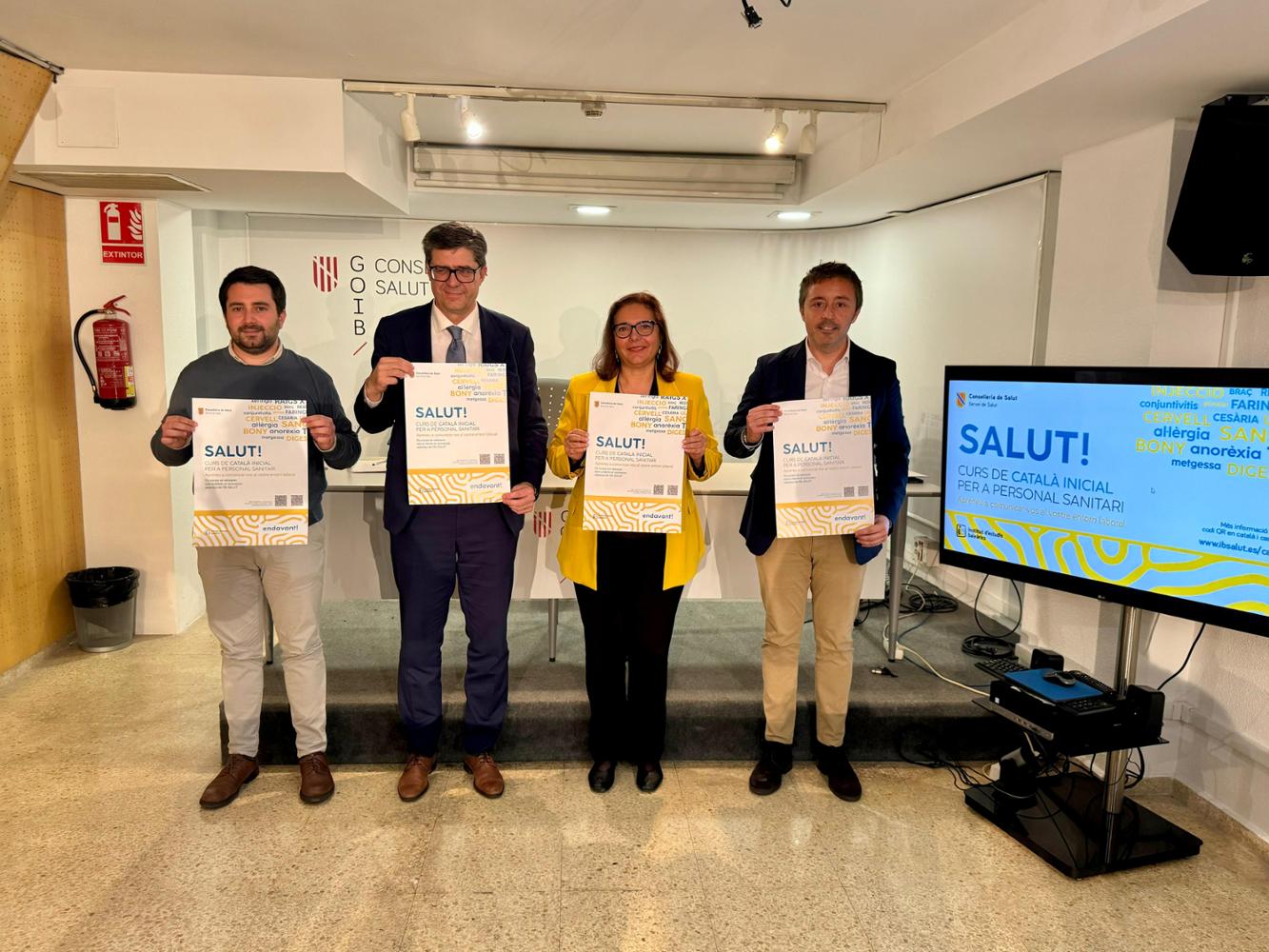 Imagen del artículo El Servicio de Salut, en colaboración con el Institut d'Estudis Baleàrics, organiza cursos de catalán de nivel básico 