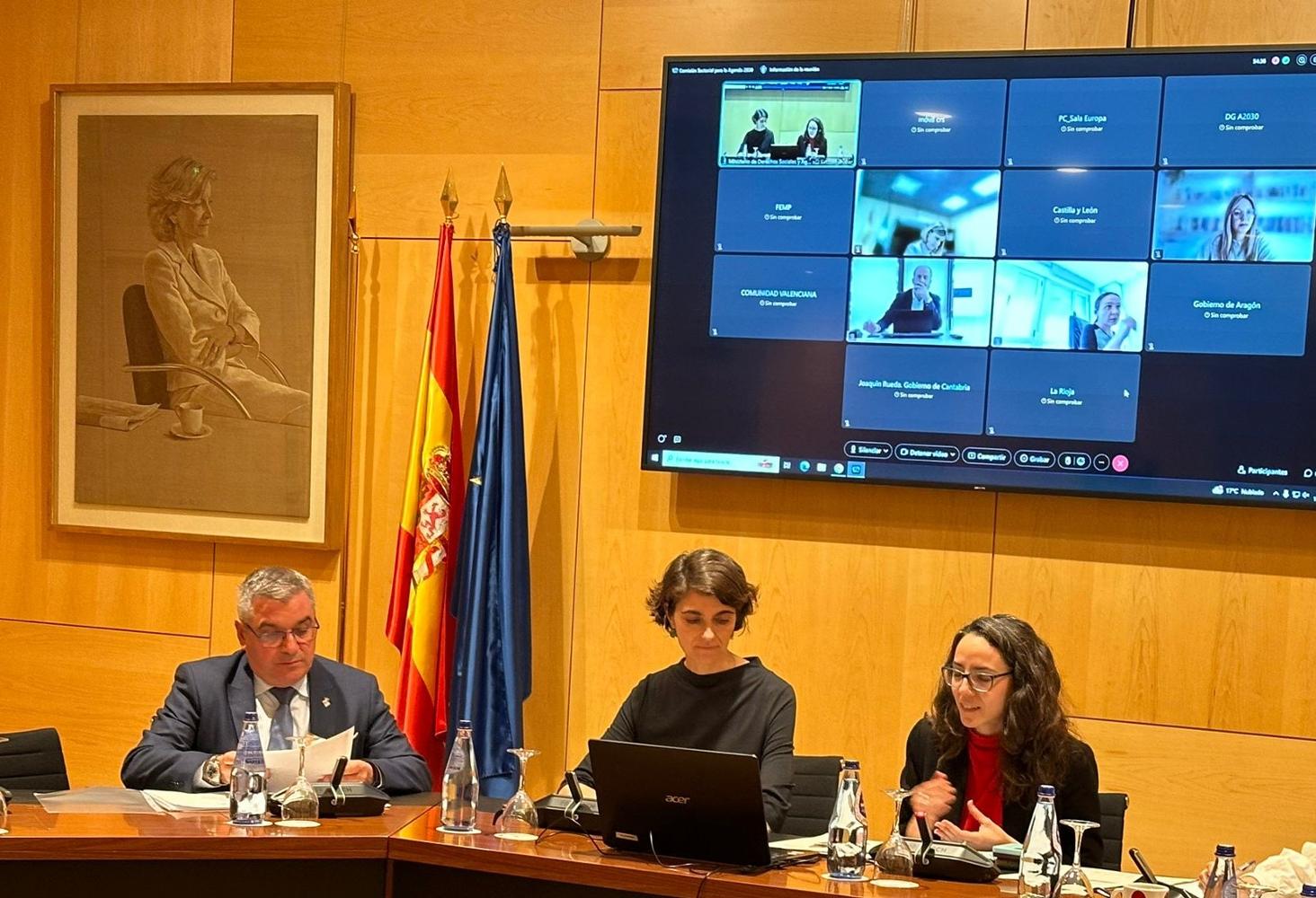 Imagen del artículo El director general Jaume Porsell asiste en Madrid a la Comisión Sectorial por la Agenda 2030