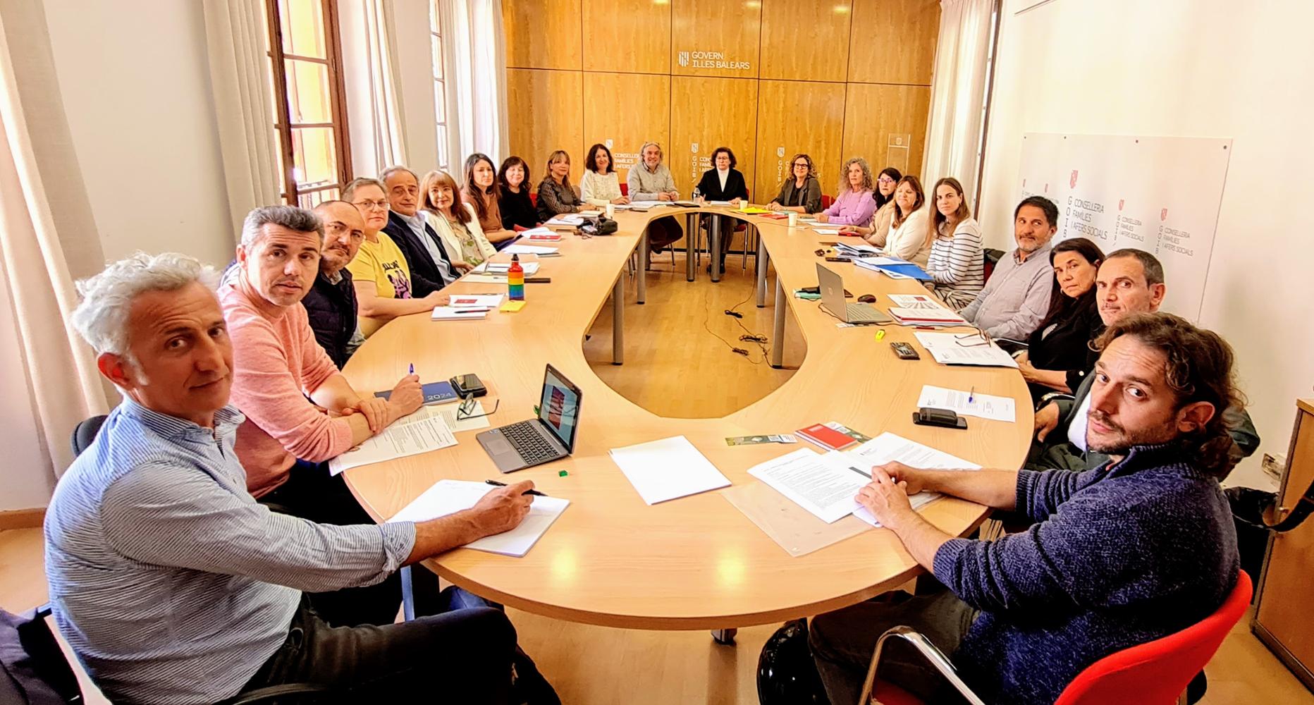 El Consejo de Infancia y Familia de las Islas Baleares se ha reunido este miércoles para analizar el Plan estratégico de atención a la infancia y adolescencia