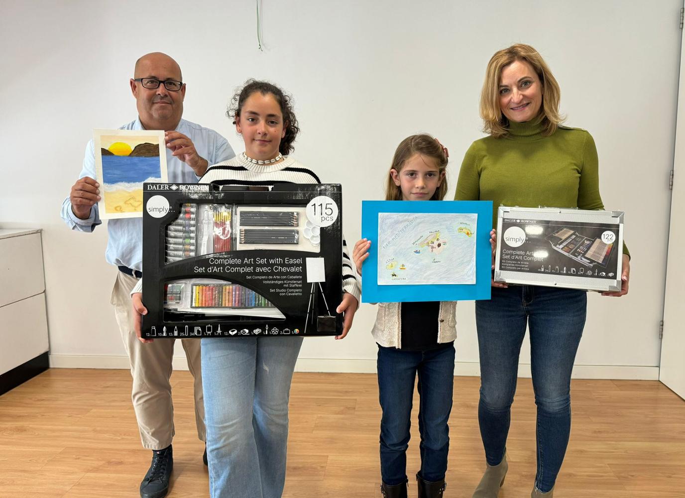 Imagen del artículo Gran participación en el concurso de dibujo infantil Dibuja Geográficamente tus Illes Balears