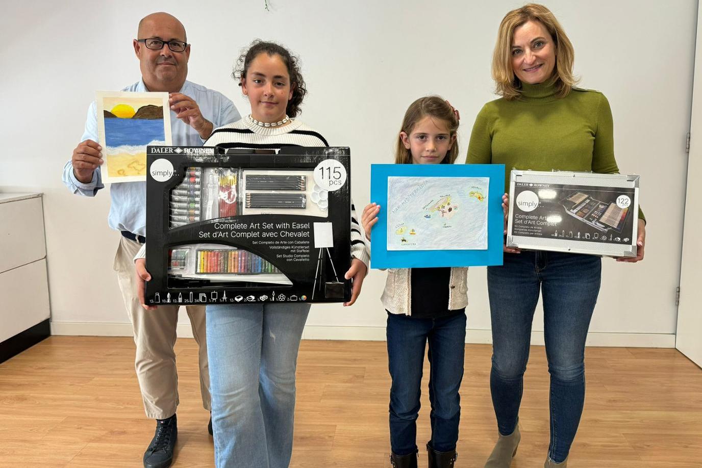 Imagen del artículo Gran participación en el concurso de dibujo infantil Dibuja Geográficamente tus Illes Balears