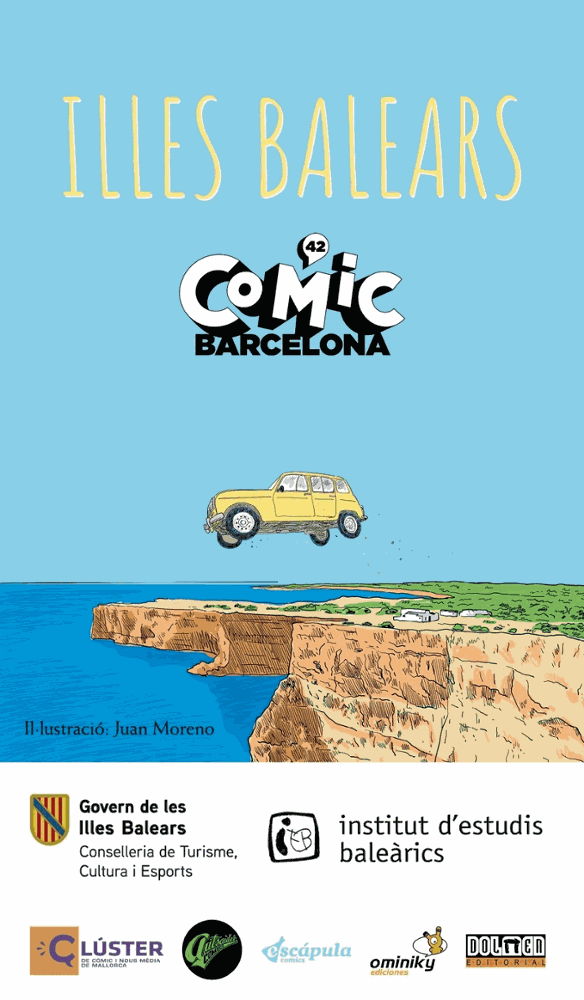 Imagen del artículo El IEB, el Clúster de Cómic de Mallorca y cuatro editoriales de cómic compartirán estand en Barcelona