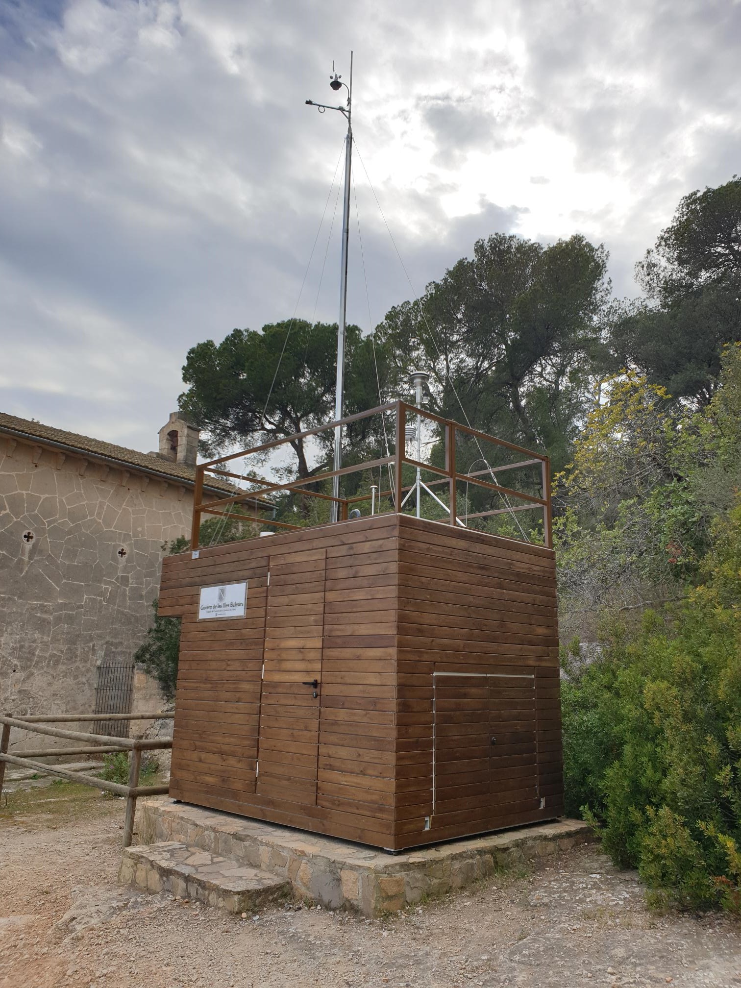 Estació de Palma (Bellver) - Xarxa balear de vigilància i control de la qualitat de l'aire.