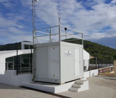 Estación de Sant Antoni de Portmany (Ibiza) - Red balear de vigilancia y control de la calidad del aire.