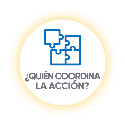 ¿Quién coordina la acción?