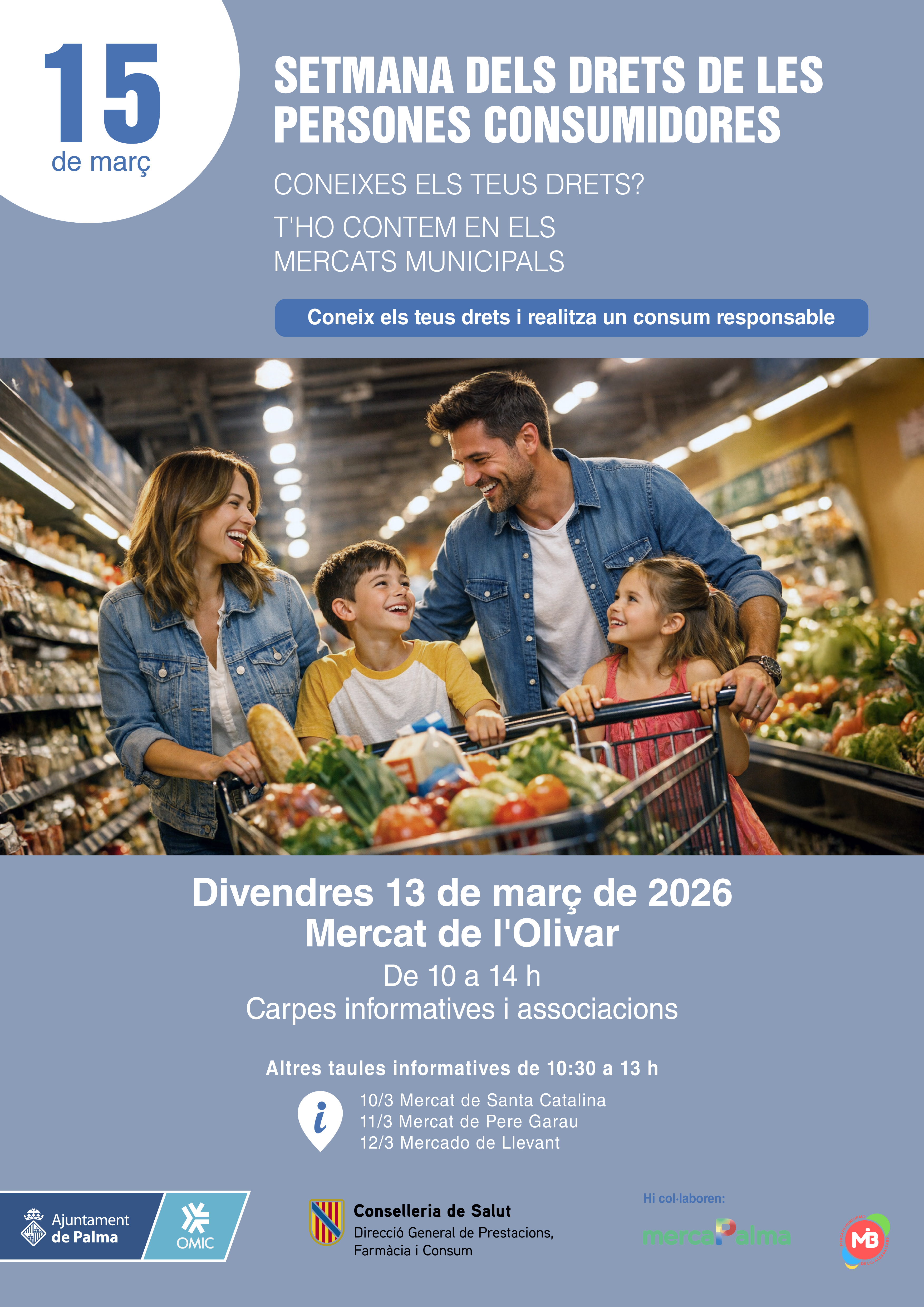 Cartell Dia Mundial Persones Consumidores 2026