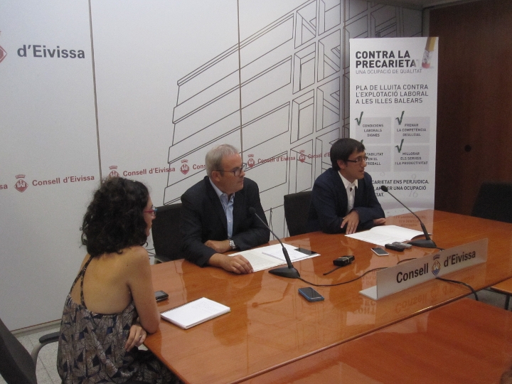 El conseller Negueruela, amb el president Torres