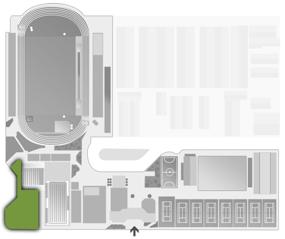 Ubicació camp de gespa annex