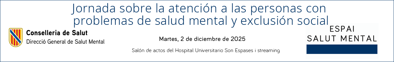 Formació Jornada sobre l’atenció a les persones amb problemes de salut mental i exclusió social