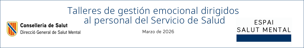 Formaci&oacute;n Talleres de gesti&oacute;n emocional dirigidos al personal del Servicio de Salud