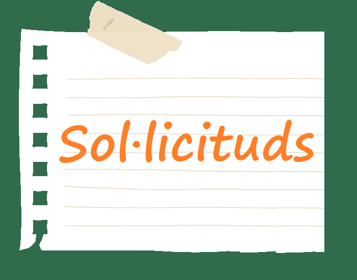 Solicituds