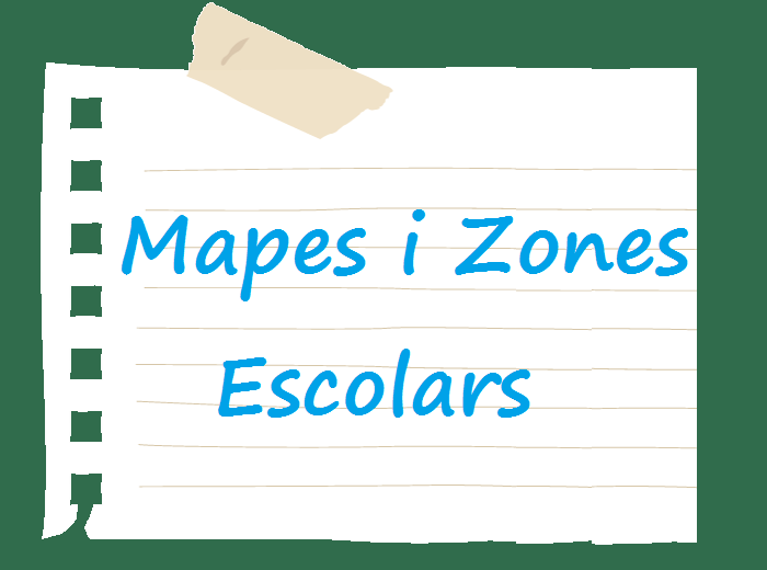 zones escolars