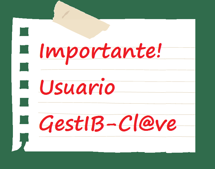 usuari gestib_Clave