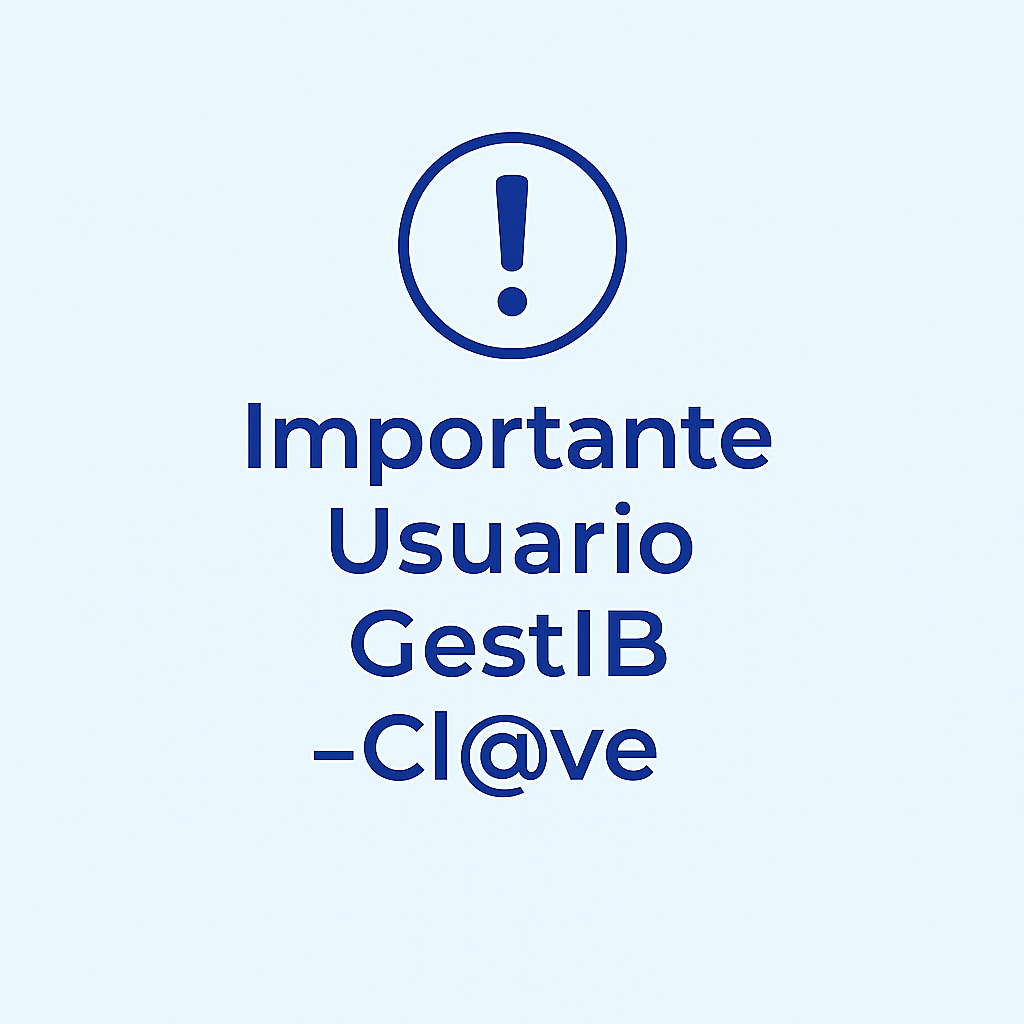 usuari gestib_Clave