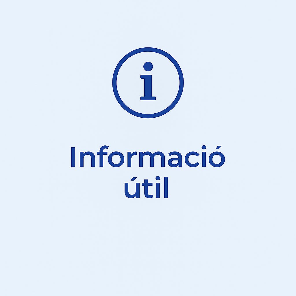 Informaci&oacute; &uacute;til