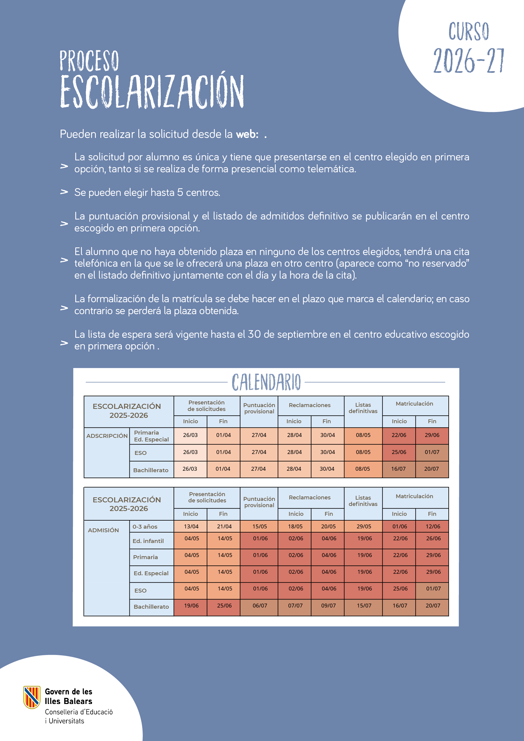 Cartell Escolaritzacio