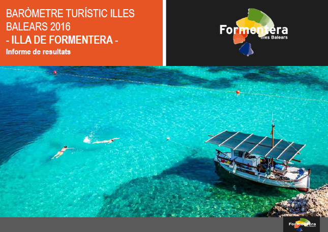 Baròmetre del Turisme. Formentera 2016