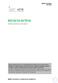 Escolta Activa TripAdvisor 2018