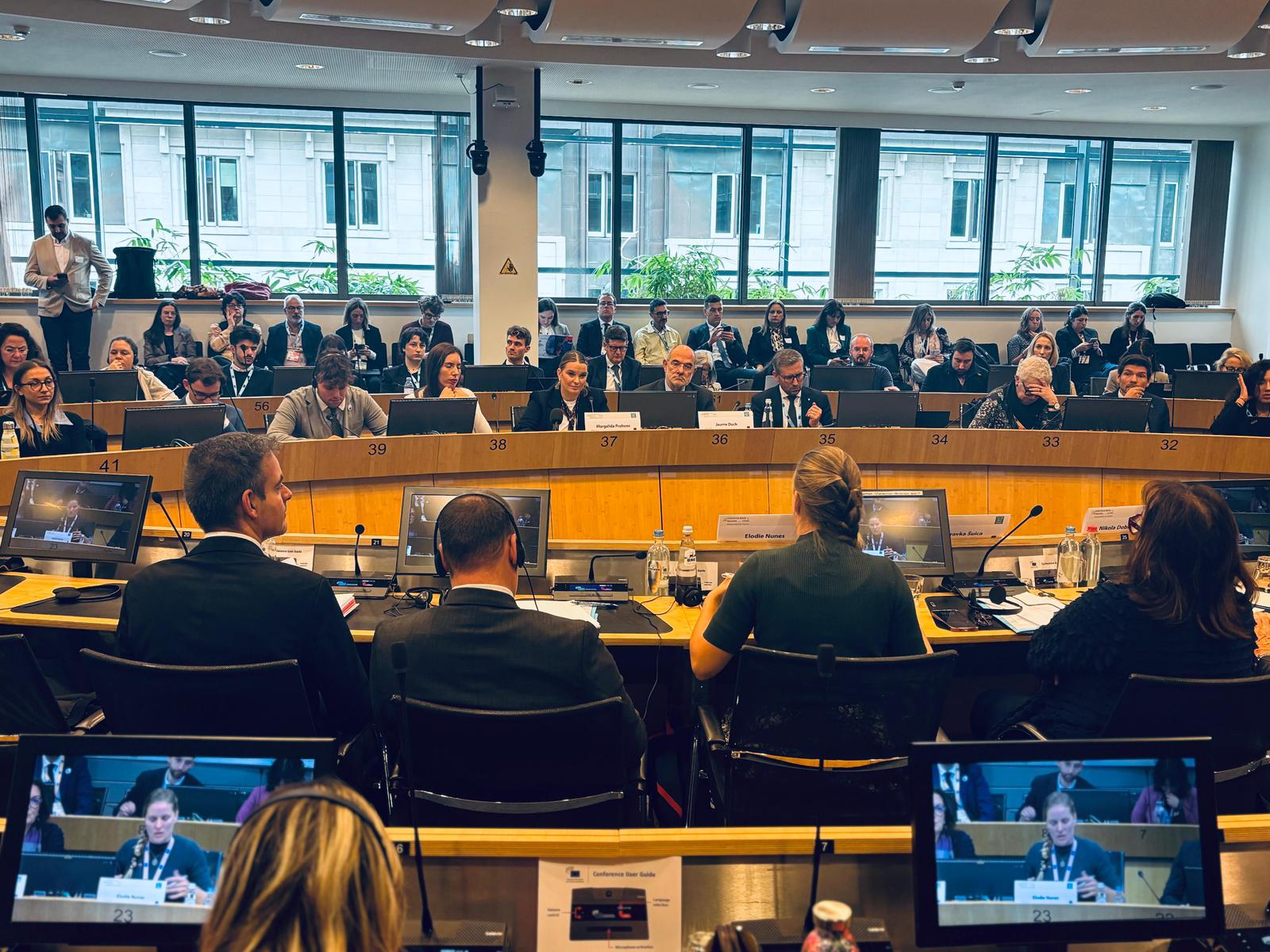 Intervenció de la Presidenta Prohens en la Setmana europea de les regions i ciutats. Brussel·les, 15 d'octubre de 2025.