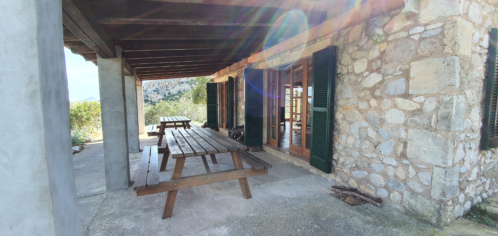 8 Vista porxada Oguers