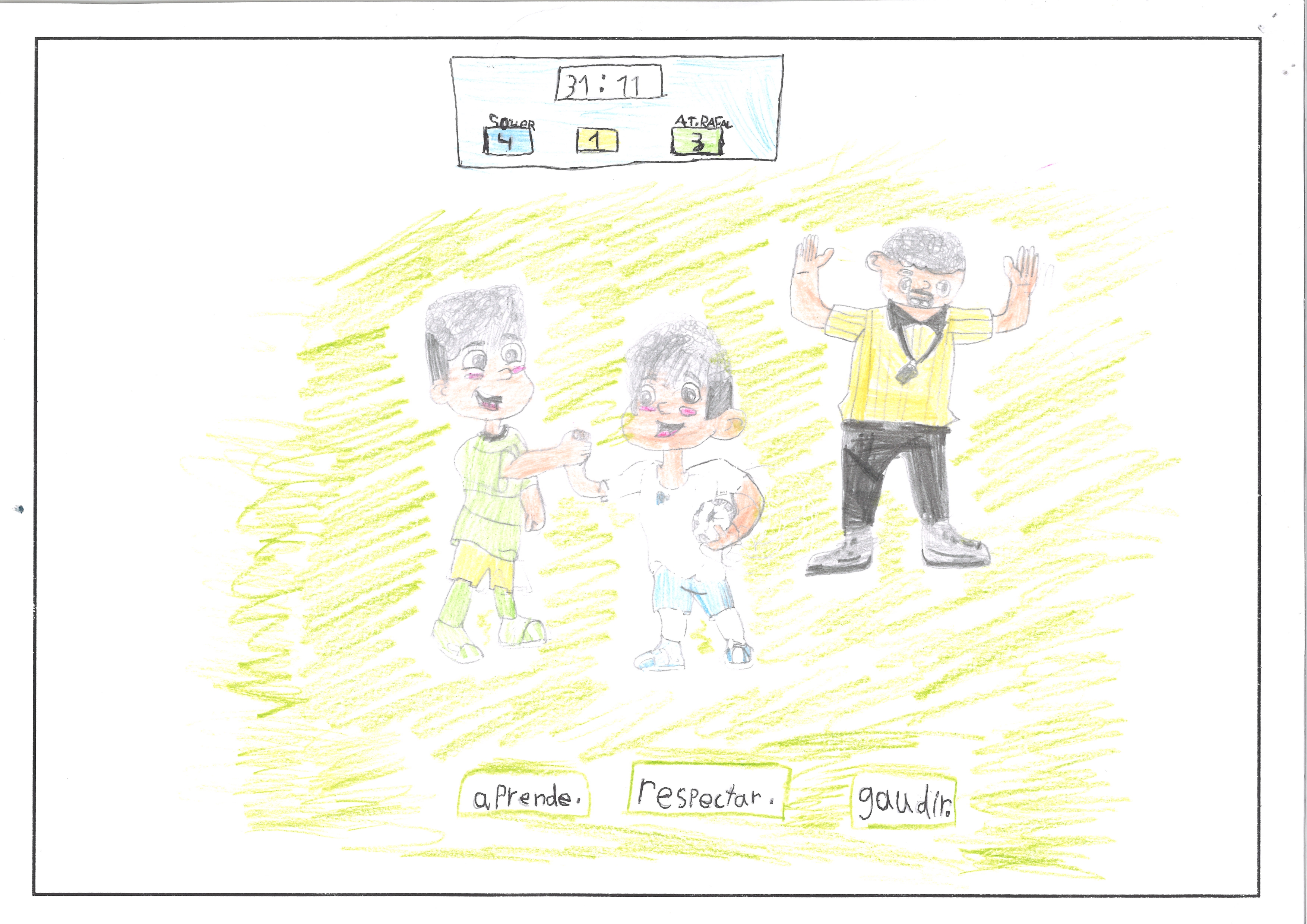 Primer premi prebenjamí , Izan Marroig Vaca, 7 anys (C.F.SÓLLER)