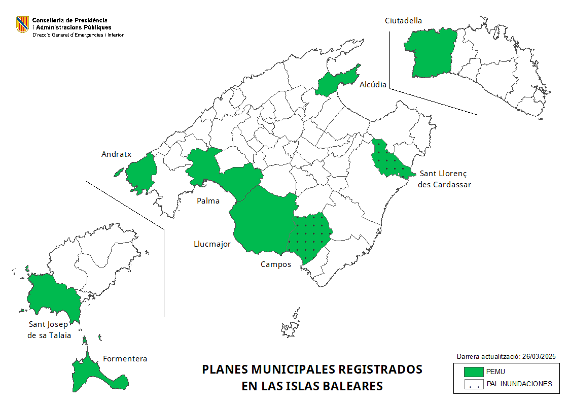 Mapa PEMU