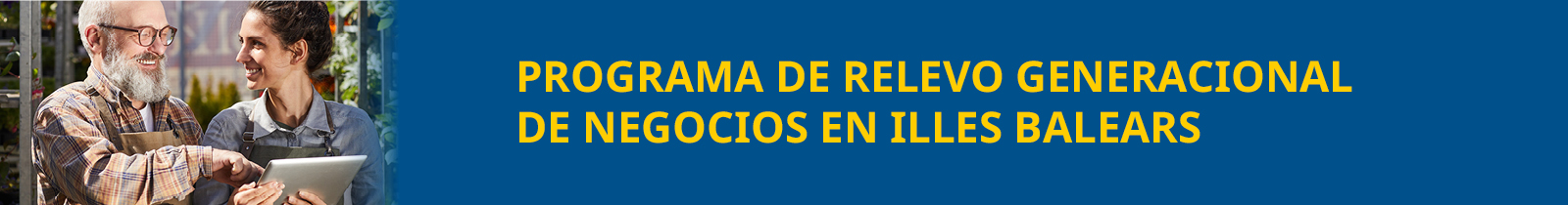 Baner relevo en negocios