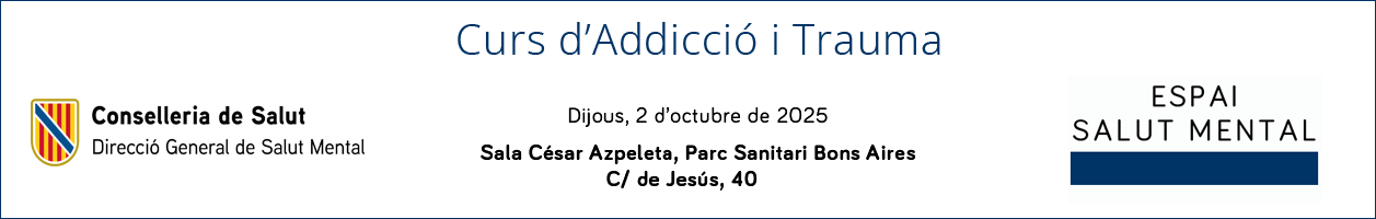 Formació Curs Addició i Trauma