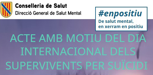 Imatge Acte amb motiu del Dia Internacional dels supervivents per suïcidi
