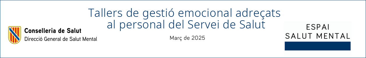 Formaci&oacute; Tallers de gesti&oacute; emocional adre&ccedil;ats al personal del Servei de Salut