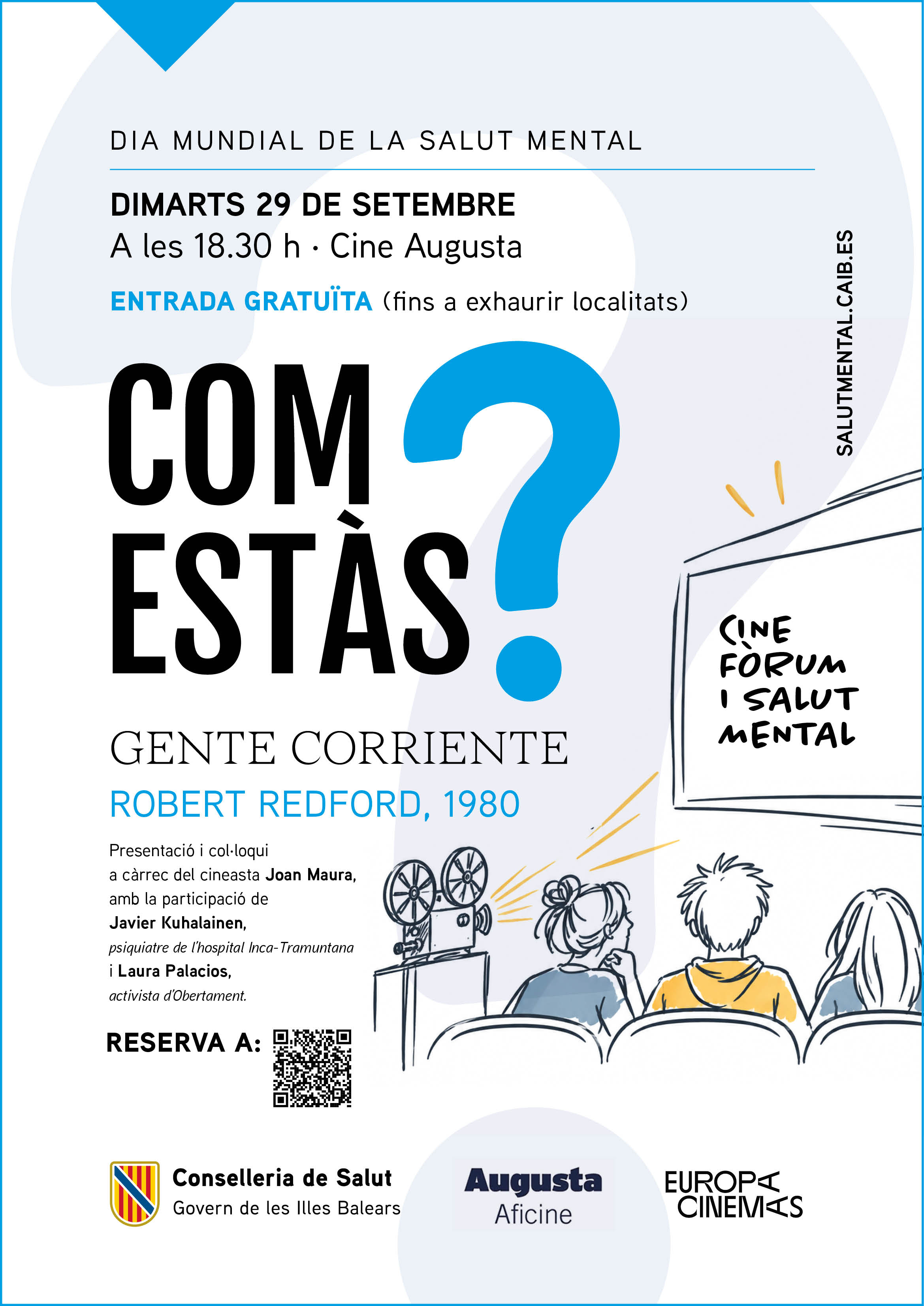 Cartell Cineforum. gente corriente