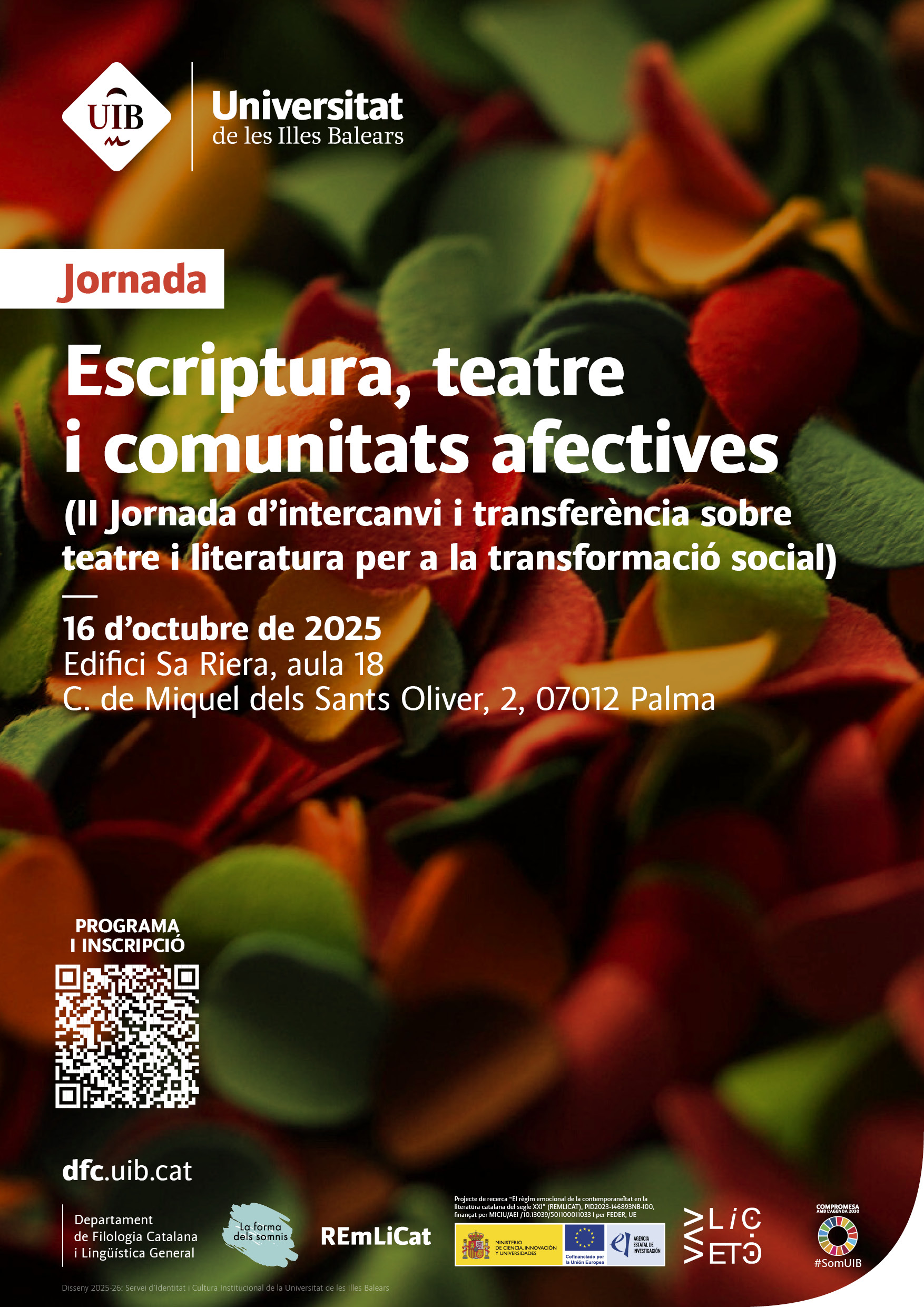 Imatge II Jornada d'intercanvi sobre teatre i literatura per al canvi i transformació social
