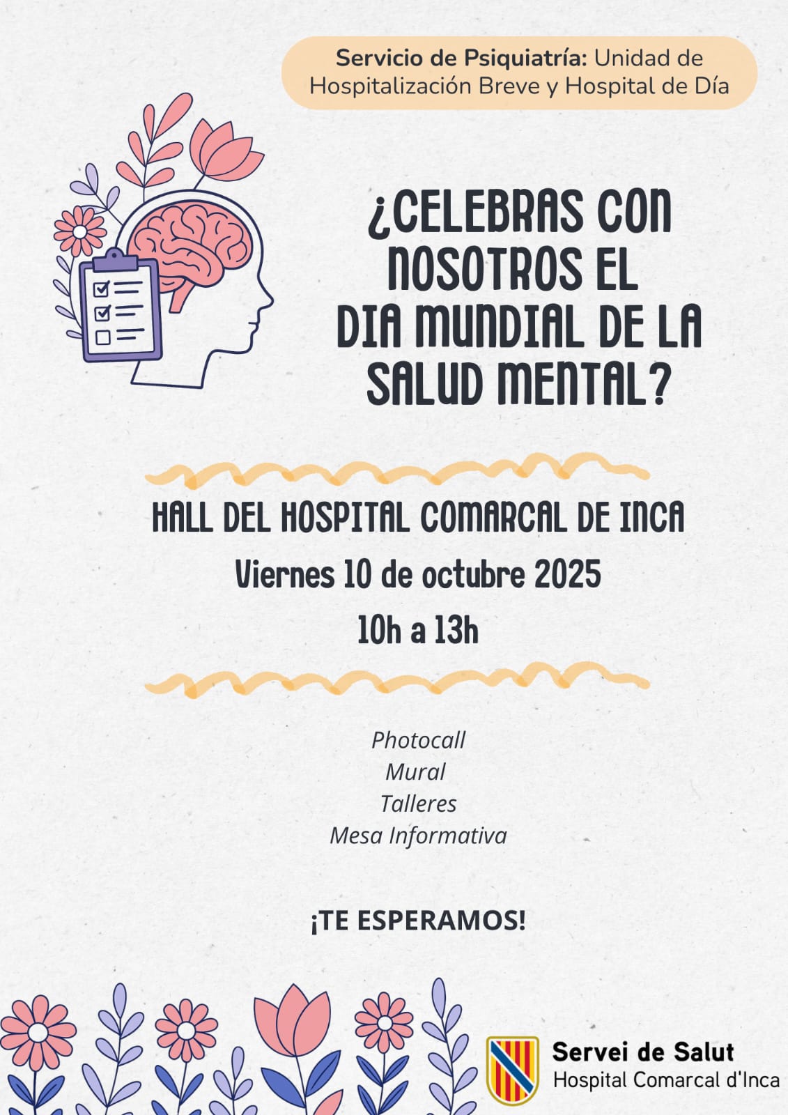 Imatge Dia mundial salut mental inca