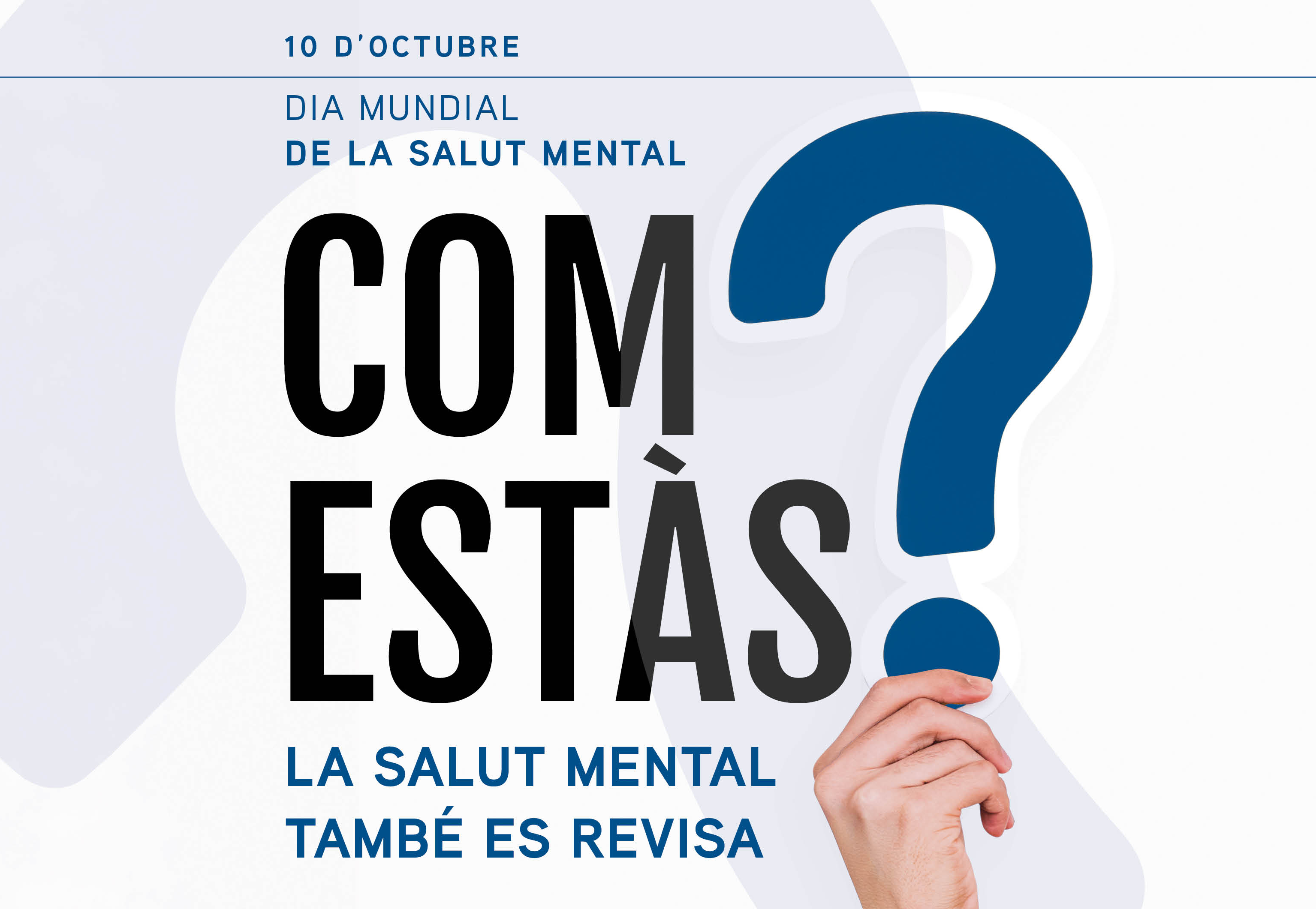 imatge noticia 10 d'octubre, Dia Mundial de la Salut Mental