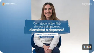 Imatge video Com ajudar al teu fill@ si mostra s&iacute;mptomes d'ansietat o depressi&oacute;