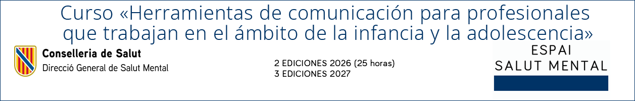 Formaci&oacute; Curs &laquo;eines professionals inf&agrave;ncia i adolesc&egrave;ncia&raquo;