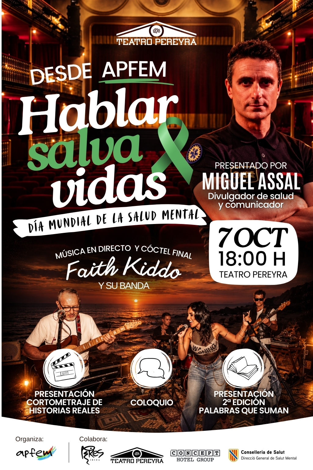 Imatge Teatre Pereyra: Hablar salva vidas-APFEM