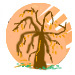 Icono de la sección de enfermedades forestales.