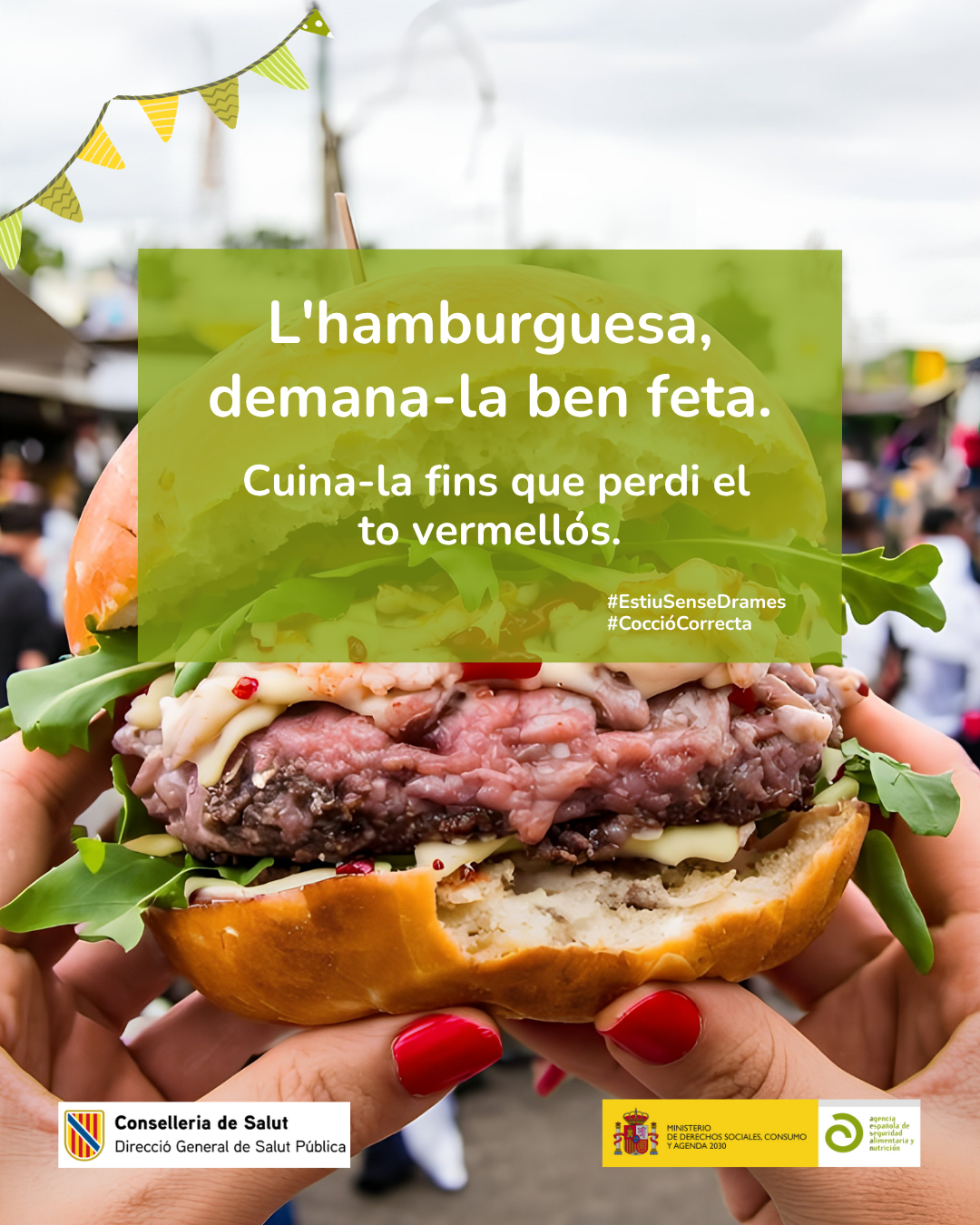 Imatge Infografia L'hamburguesa demana-la ben feta