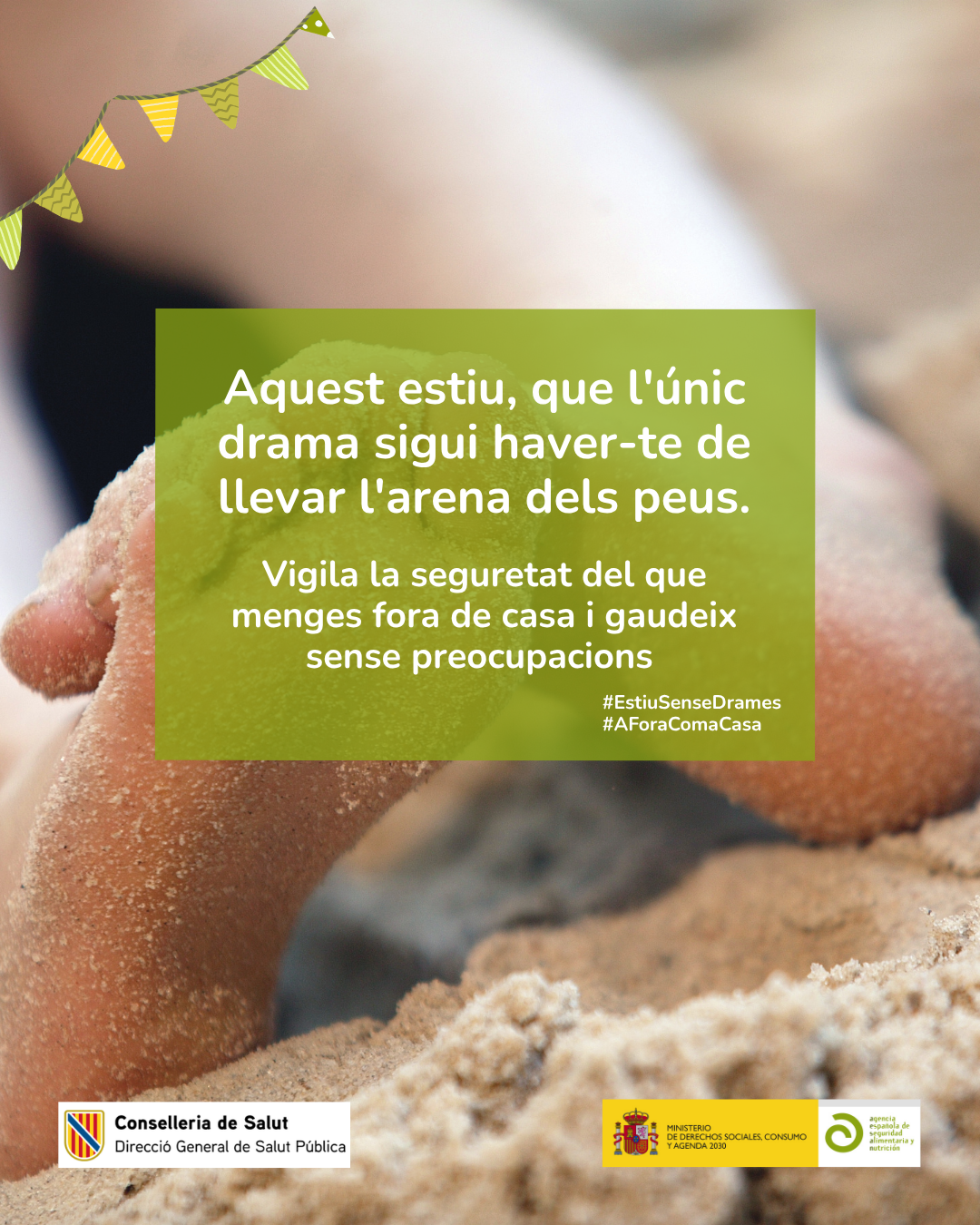 Imatge Infografia Aquest estiu, que l'&uacute;nic drama sigui haver-te de llevar l'arena dels peus