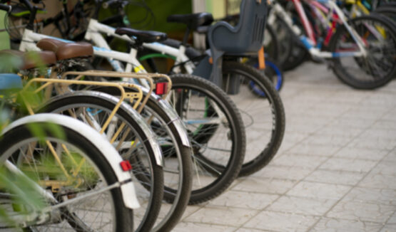 Bicicletes aparcades