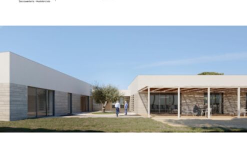 Projecció del centra de dia de Calvià